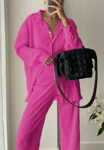 (Real Image)2022 Styles Women Fashion INS Styles Rib Solid Color Two Piece Suit