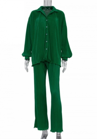 (Real Image)2022 Styles Women Fashion INS Styles Rib Solid Color Two Piece Suit