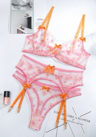 (Real Image)2022 Styles Women Fashion INS Styles Lace 3 Piece Suit Bikini Set