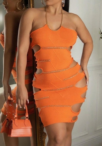 2022 Styles Women Fashion INS Styles Sweater Tie Mini Dress