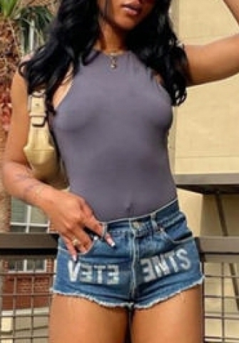 (Real Image)2022 Styles Women Fashion INS Styles Sequin Letter Short Pants