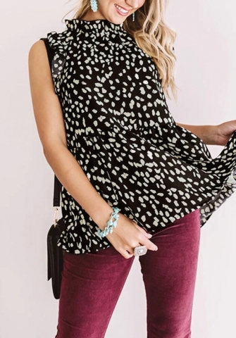 (Real Image)2022 Styles Women Fashion INS Styles Print Blouses