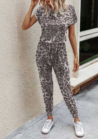 2022 Styles Women Fashion INS Styles Solid Color Round Neck Jumpsuit