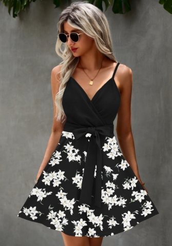 (Real Image)2022 Styles Women Fashion INS Styles Bohemian Hem Mini Dress