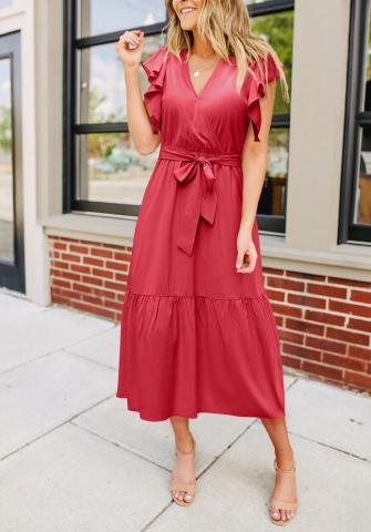 2022 Styles Women Fashion INS Styles Bohemian Casual Maxi Dress