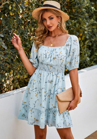 (Real Image)2022 Styles Women Fashion INS Styles Tube Bohemian Mini Dress