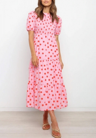 2022 Styles Women Fashion INS Styles Print Bohemian Maxi Dress