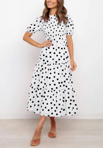 (Real Image)2022 Styles Women Fashion INS Styles Print Bohemian Maxi Dress