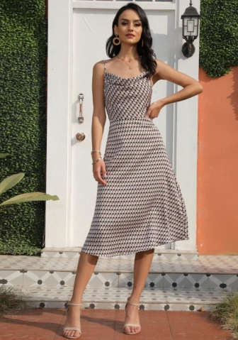 (Real Image)2022 Styles Women Fashion INS Styles Bohemian Midi Dress