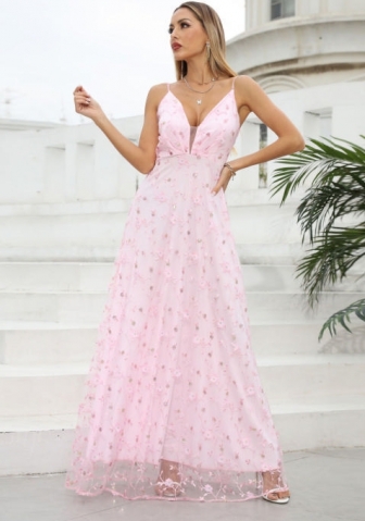 (Real Image)2022 Styles Women Fashion INS Styles Sequin Strap Maxi Dress