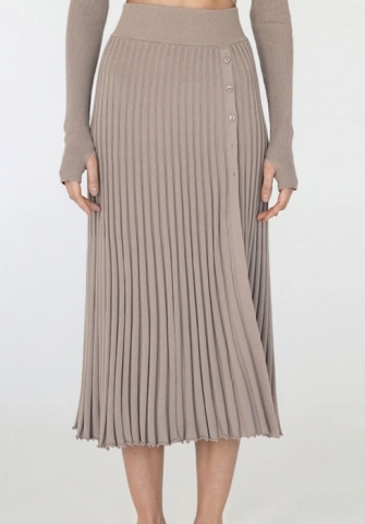 2022 Styles Women Fashion INS Styles Solid Color Sweater Skirts