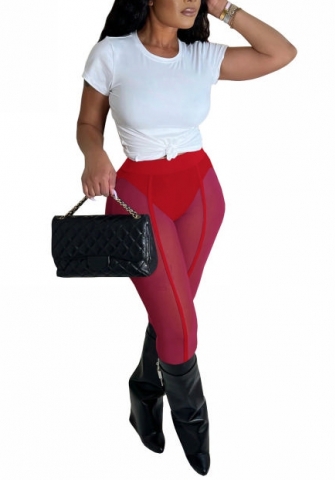 (Only Long Pants)2022 Styles Women Fashion INS Styles Mesh Long Pants