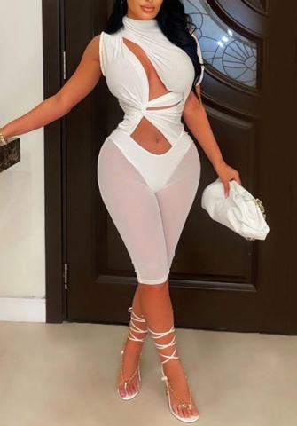 (Real Image)2022 Styles Women Fashion INS Styles Cut Out Romper