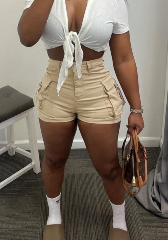 (Only Short Pants)(Real Image)2022 Styles Women Fashion INS Styles Short Pants