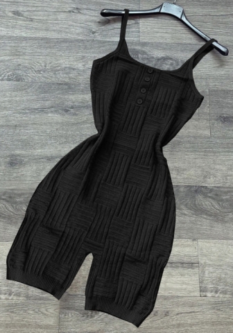 (Real Image)2022 Styles Women Fashion INS Styles Strap Solid Color Romper