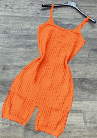 (Real Image)2022 Styles Women Fashion INS Styles Strap Solid Color Romper