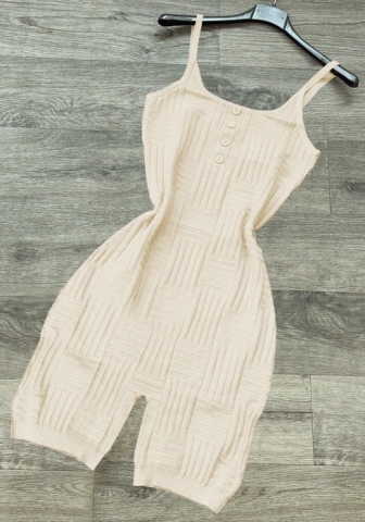 (Real Image)2022 Styles Women Fashion INS Styles Strap Solid Color Romper