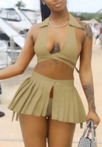 2022 Styles Women Fashion INS Styles Bikini Set+Skirts 3 Piece Swimsuit