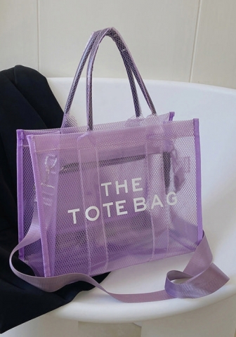 (Real Image)2022 Styles Women Fashion INS Styles See Through Handbag