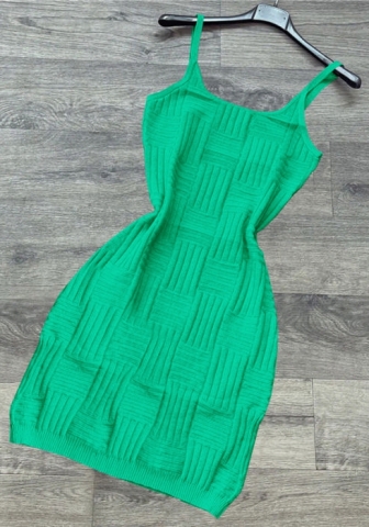 (Real Image)2022 Styles Women Fashion Instagram Styles Solid Color Strap Sweater Mini Dress