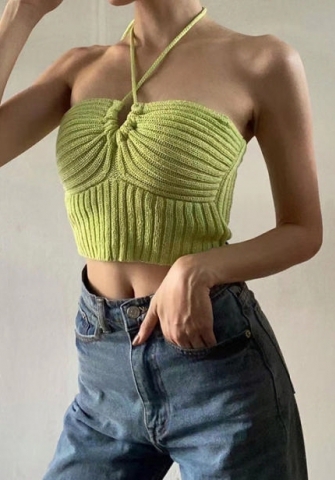 (Green)2022 Styles Women Fashion Instagram Styles Sweater Tank Tops