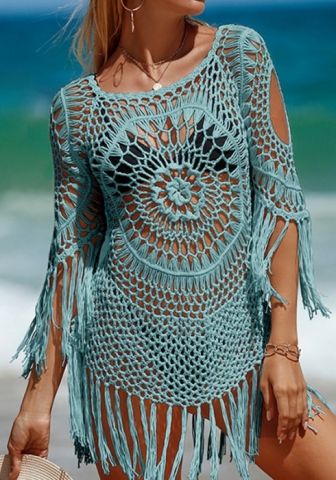 2022 Styles Women Fashion Summer Instagram Styles Sweater Hollow Tops