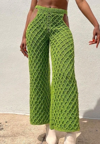 (Real Image)2022 Styles Women Fashion Summer TikTok&Instagram Styles Cut Out Lace Long Pants
