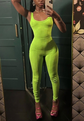 (Green)2022 Styles Women Fashion Summer TikTok&Instagram Styles Strap Jumpsuit