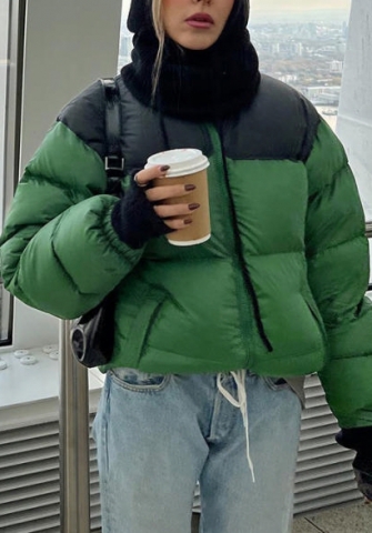 (Real Image)2022 Styles Women Fashion Summer TikTok&Instagram Styles Contrast Color Coat