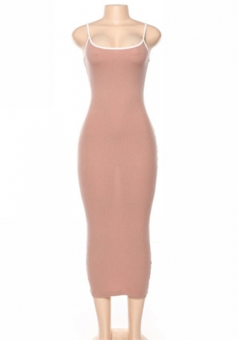 (Real Image)2022 Styles Women Fashion Summer TikTok&Instagram Styles Strap Cotton Maxi Dress