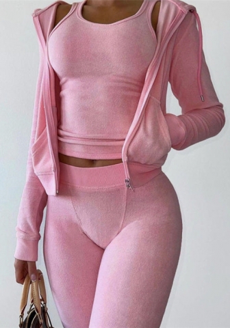 (Only Coat)(Real Image)2022 Styles Women Fashion Summer TikTok&Instagram Styles Front Zipper Hoodie Coat