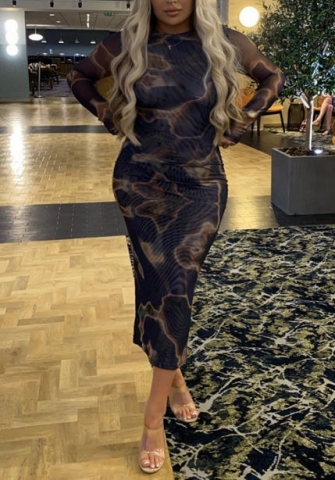 (Real Image)2022 Styles Women Fashion Summer TikTok&Instagram Styles Long Sleeve Backless Maxi Dress