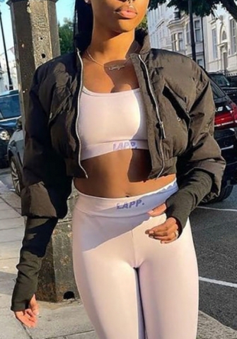 (Real Image)2022 Styles Women Fashion Summer TikTok&Instagram Styles Front Zipper Short Coat