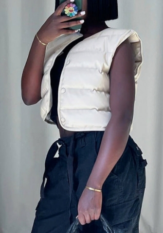 (Real Image)2022 Styles Women Fashion Summer TikTok&Instagram Styles Sleeveless Front Button Coat