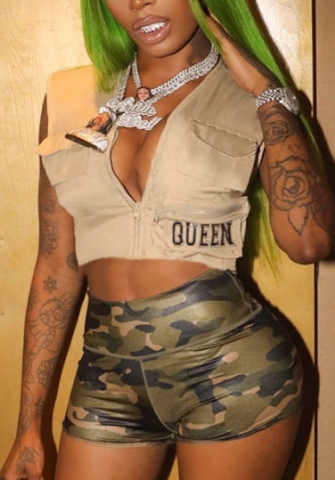 (Only Tops)(Real Image)2022 Styles Women Fashion Summer TikTok&Instagram Styles Front Zipper Tops