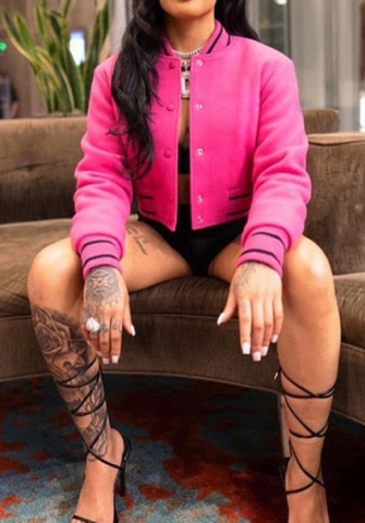 (Real Image)2022 Styles Women Fashion Summer TikTok&Instagram Styles Rose Front Button Long Sleeve Coat