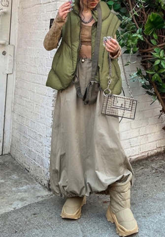 (Only Coat)(Real Image)2022 Styles Women Fashion Summer TikTok&Instagram Styles Sleeveless Coat