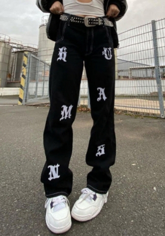 (Real Image)2022 Styles Women Fashion Summer TikTok&Instagram Styles Jeans Long Pants