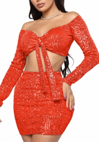 (Real Image)2022 Styles Women Fashion Spring&Winter TikTok&Instagram Styles Lace Sequin Mini Dress