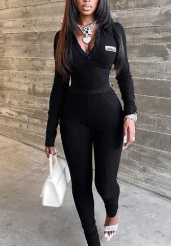 (Black)2022 Styles Women Fashion Spring&Winter TikTok&Instagram Styles Lace Two Piece Suit