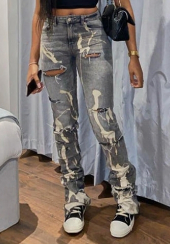 (Real Image)2022 Styles Women Fashion Spring&Winter TikTok&Instagram Styles Gray Long Pants