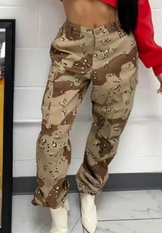 (Real Image)2022 Styles Women Fashion Spring&Winter TikTok&Instagram Styles Camouflage Long Pants