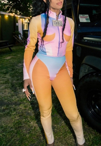 (Real Image)2022 Styles Women Fashion Spring&Winter TikTok&Instagram Styles Print Two Piece Suit