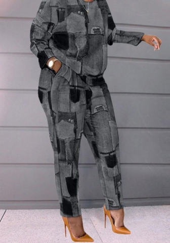 (Black)(Plus Size)2022 Styles Women Fashion Spring&Winter TikTok&Instagram Styles Lace Two Piece Suit