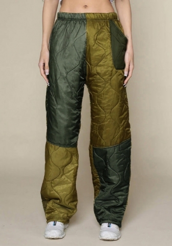 (Real Image)2022 Styles Women Fashion Spring&Winter TikTok&Instagram Styles Contrast Color Long Pants