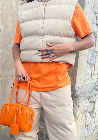 (Only Coat)(Real Image)2022 Styles Women Fashion Spring&Winter TikTok&Instagram Styles Solid Color Apricot Coat