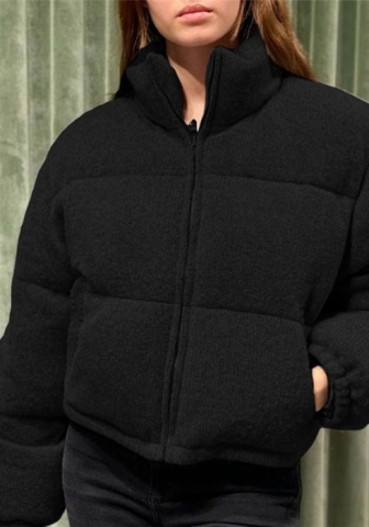 (Black)2022 Styles Women Fashion Spring&Winter TikTok&Instagram Styles Front Zipper Coat