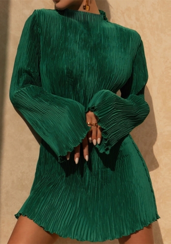 (Real Image)2022 Styles Women Fashion Spring&Winter TikTok&Instagram Styles Long Sleeve Mini Dress