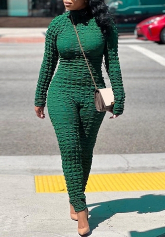 (Real Image)2022 Styles Women Fashion Spring&Winter TikTok&Instagram Styles Solid Color Jumpsuit