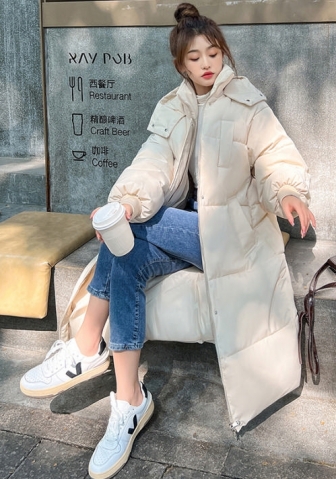 (Real Image)2022 Styles Women Fashion Spring&Winter TikTok&Instagram Styles Solid Color Long Coat